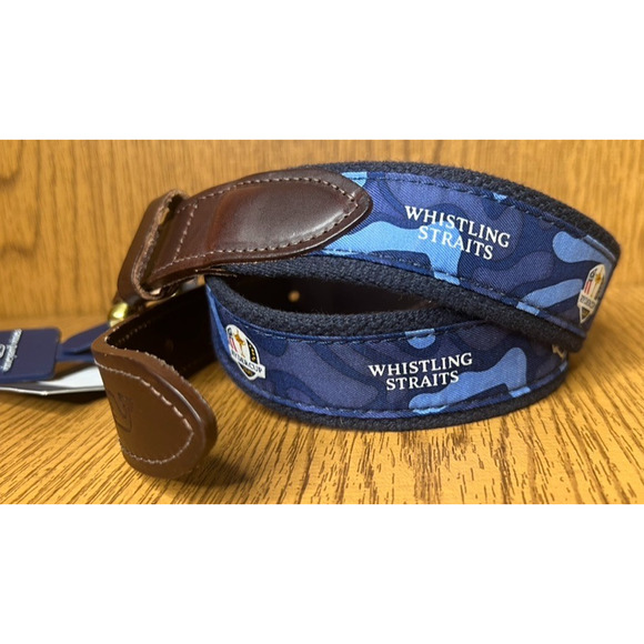 VINEYARD VINES RYDER CUP WHISTTLING STRAITS GOLF BELT Mens Size 30 - Picture 6 of 10